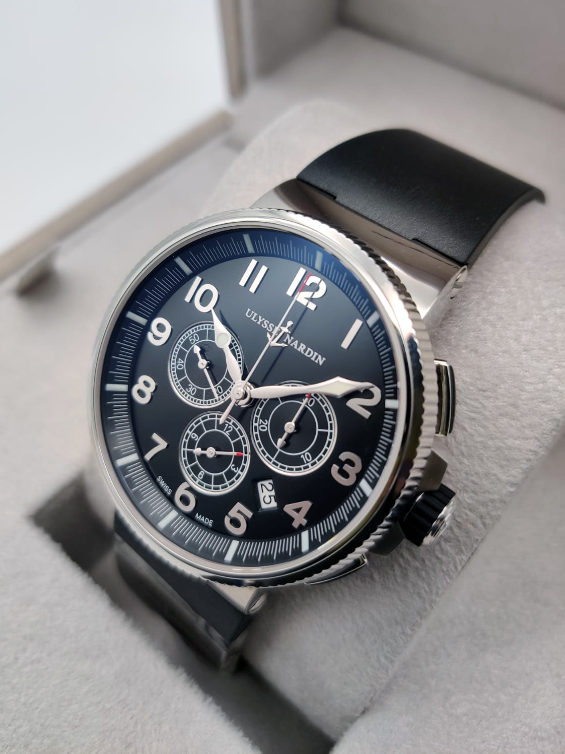 Ulysse Nardin Marine Chronograph Manufacture 43mm 1503-150-3/62