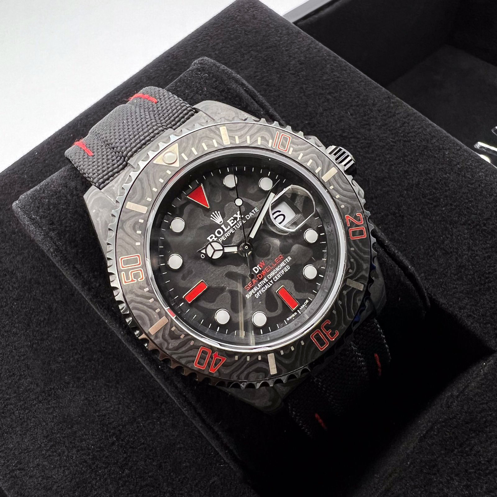Rolex DiW Sea-Dweller Speedster Carbon Limited Edition CUSTOM