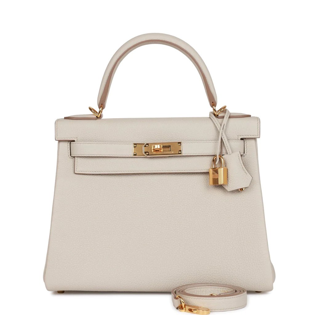 Сумка Hermes Kelly Retourne 28 Beton Togo Gold Hardware
