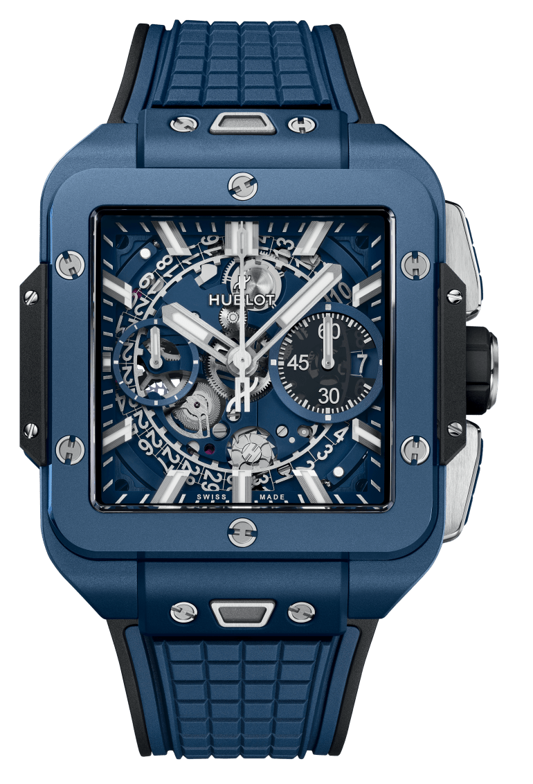 Hublot Square Bang Unico Blue Ceramic 42 mm 821.EX.5170.RX