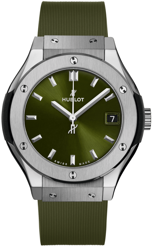 Hublot Classic Fusion Titanium Green 33 mm 581.NX.8970.RX