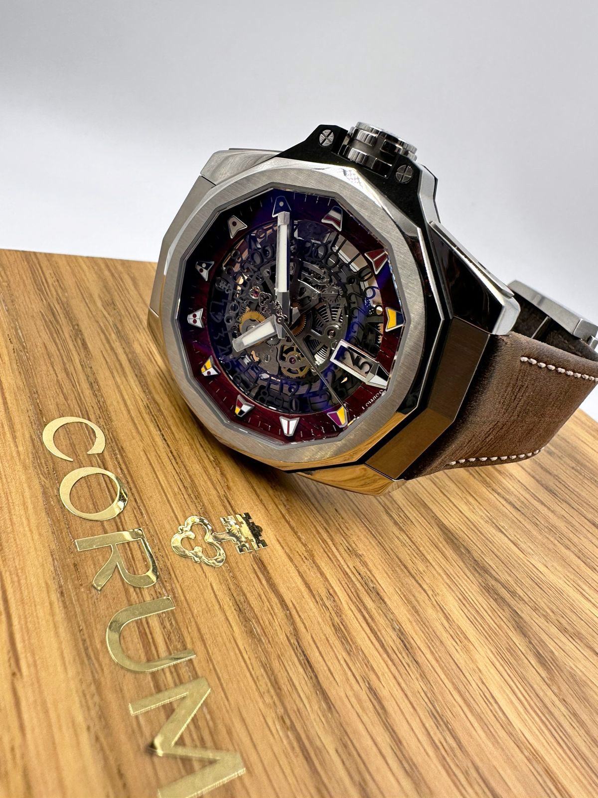 Corum Admiral AC-One 45 mm Squelette A082/03211-082.402.04/0F62 WO01