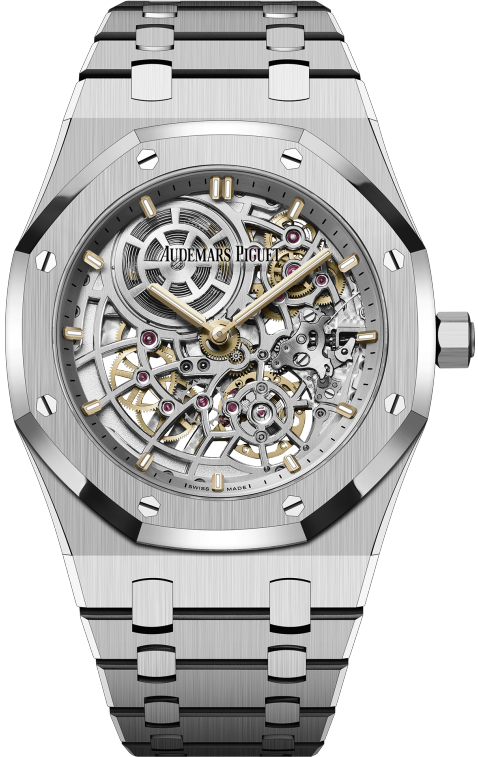 Audemars Piguet Royal Oak "Jumbo" Extra-Thin Openworked 39 mm 16204ST.OO.1240ST.01