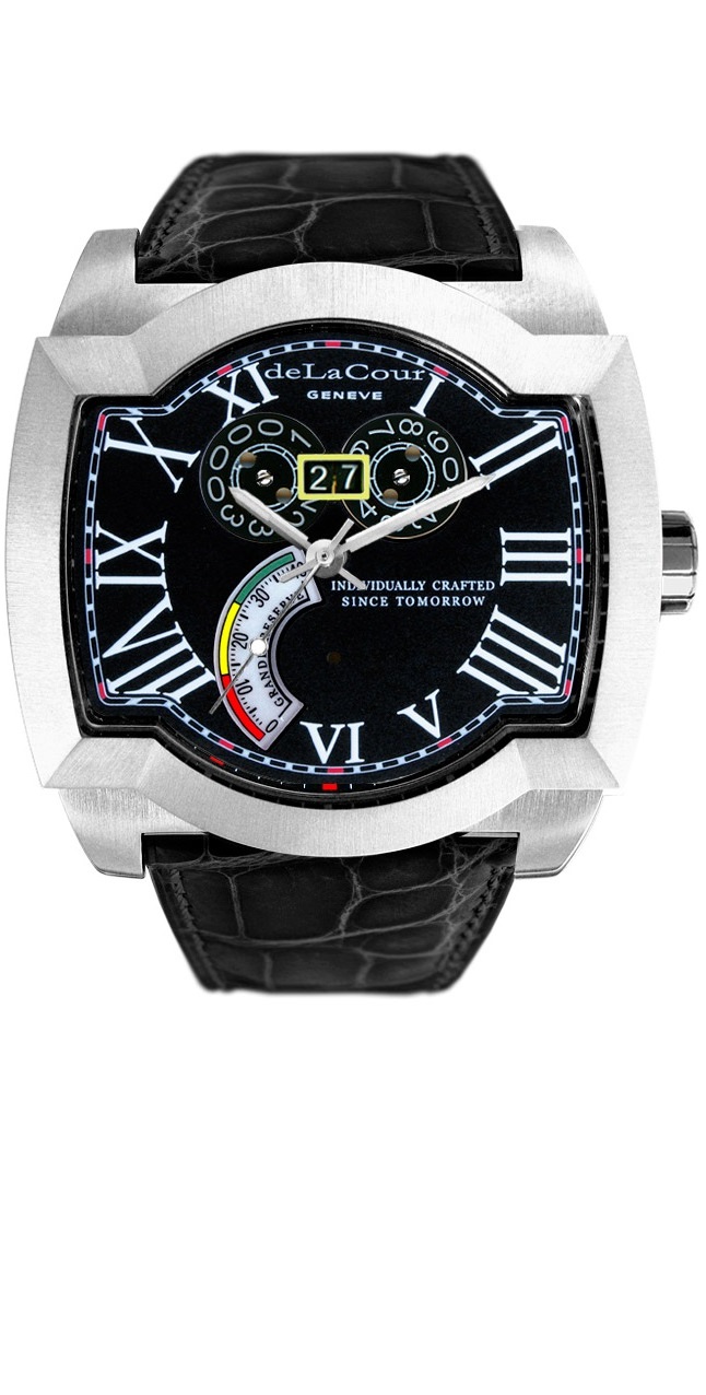 deLaCour Saqra Grande Reserve 46.5 x 48.5 mm WAST2246-0974