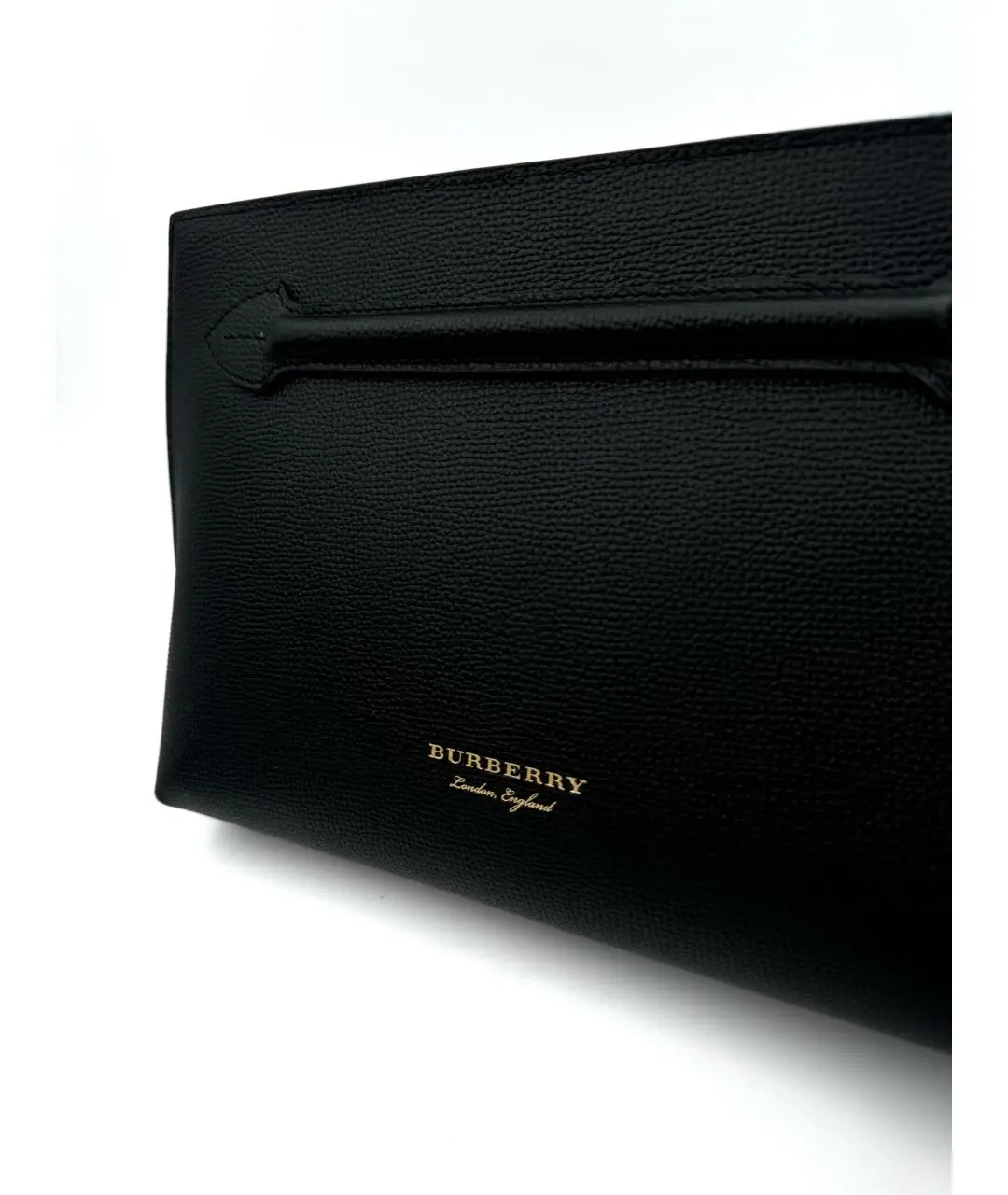 Косметичка Burberry Black Leather