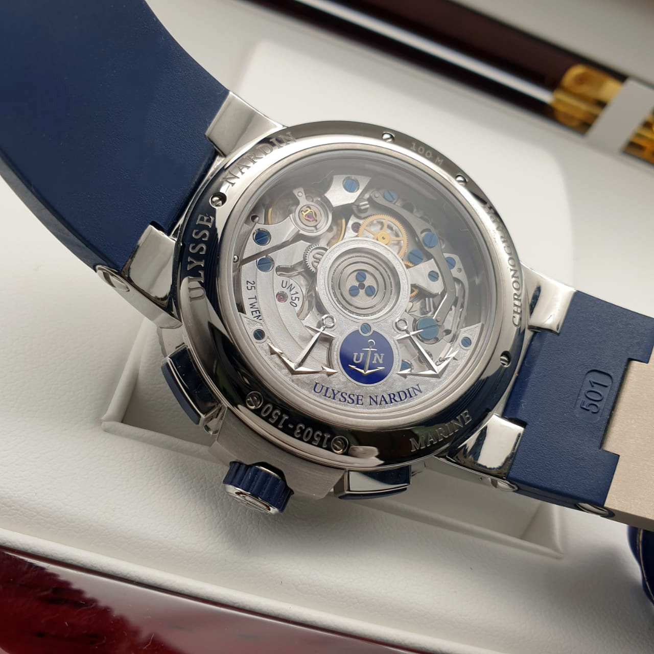 Ulysse Nardin Marine Chronograph Manufacture 43mm 1503-150-3/60