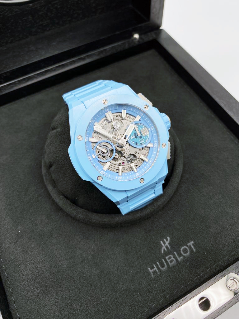Hublot Big Bang Integrated Sky Blue Ceramic 42 mm 451.EX.5120.EX
