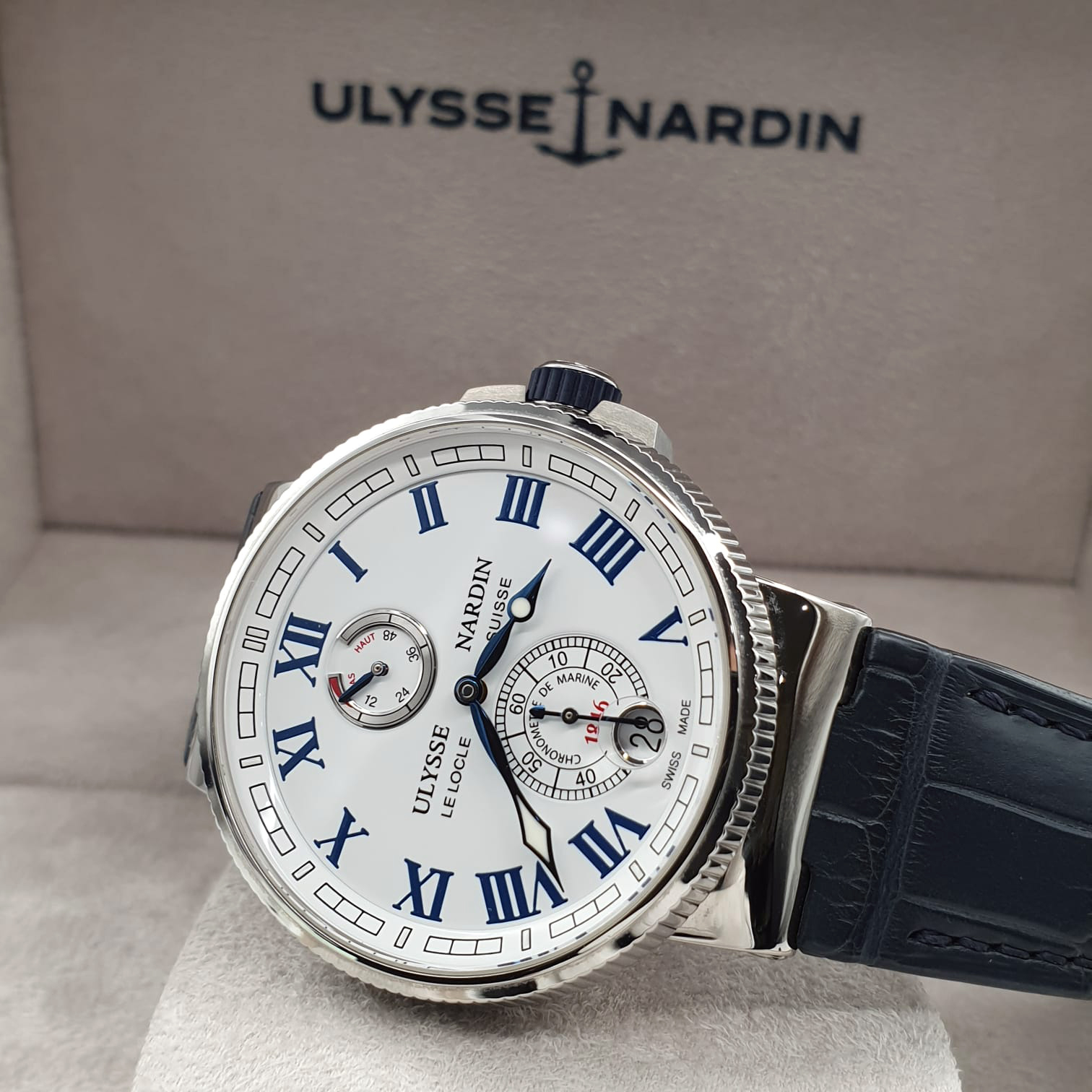 Ulysse Nardin Marine Chronometer Manufacture 43 mm 1183-126/40