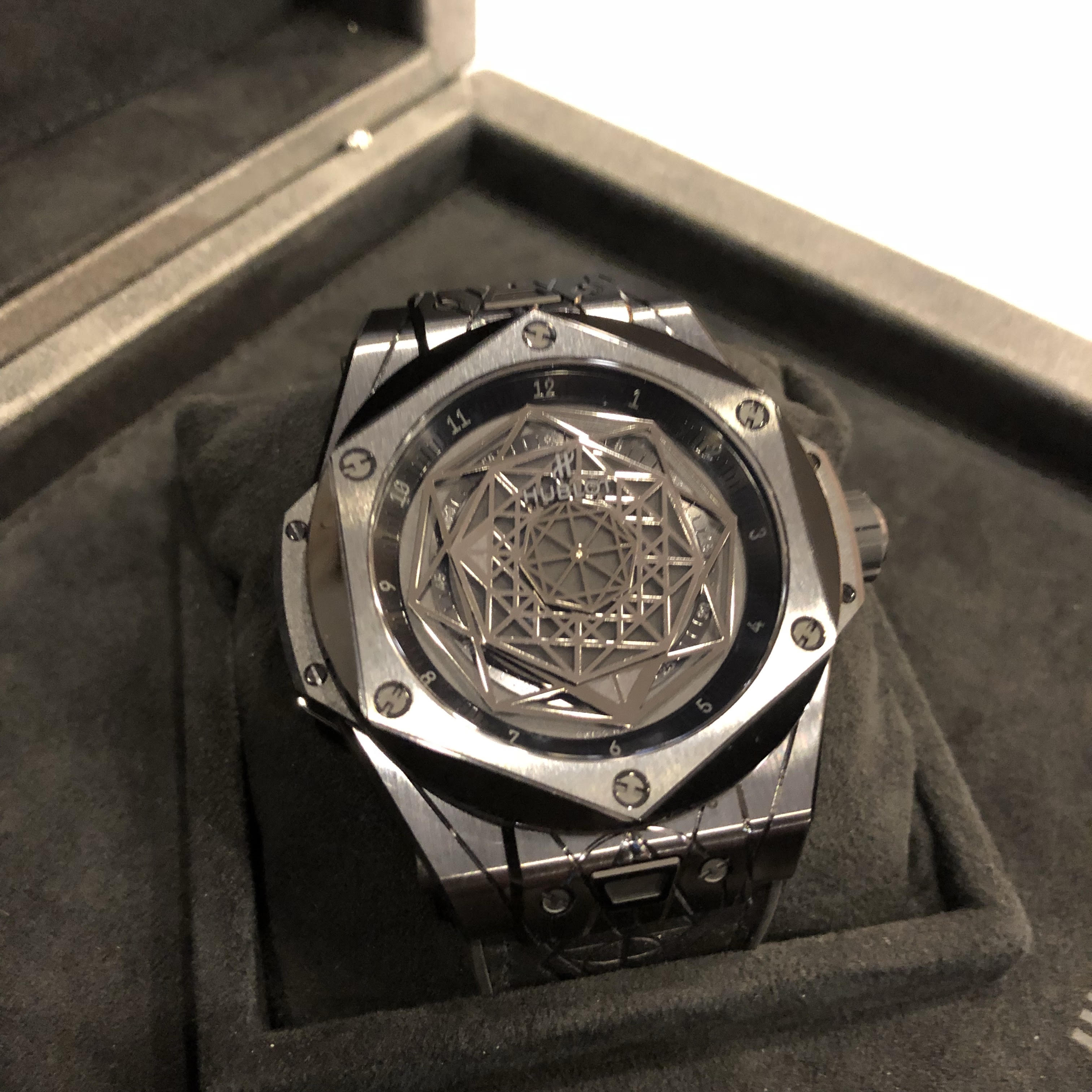 Hublot Big Bang Sang Bleu All Black 45 mm 415.CX.1114.VR.MXM17