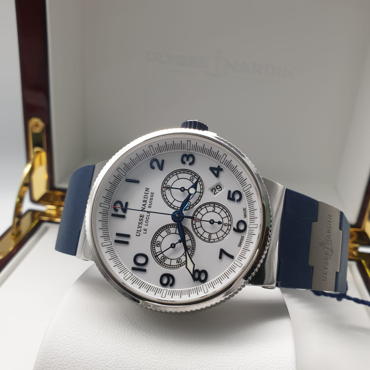 Ulysse Nardin Marine Chronograph Manufacture 43mm 1503-150-3/60