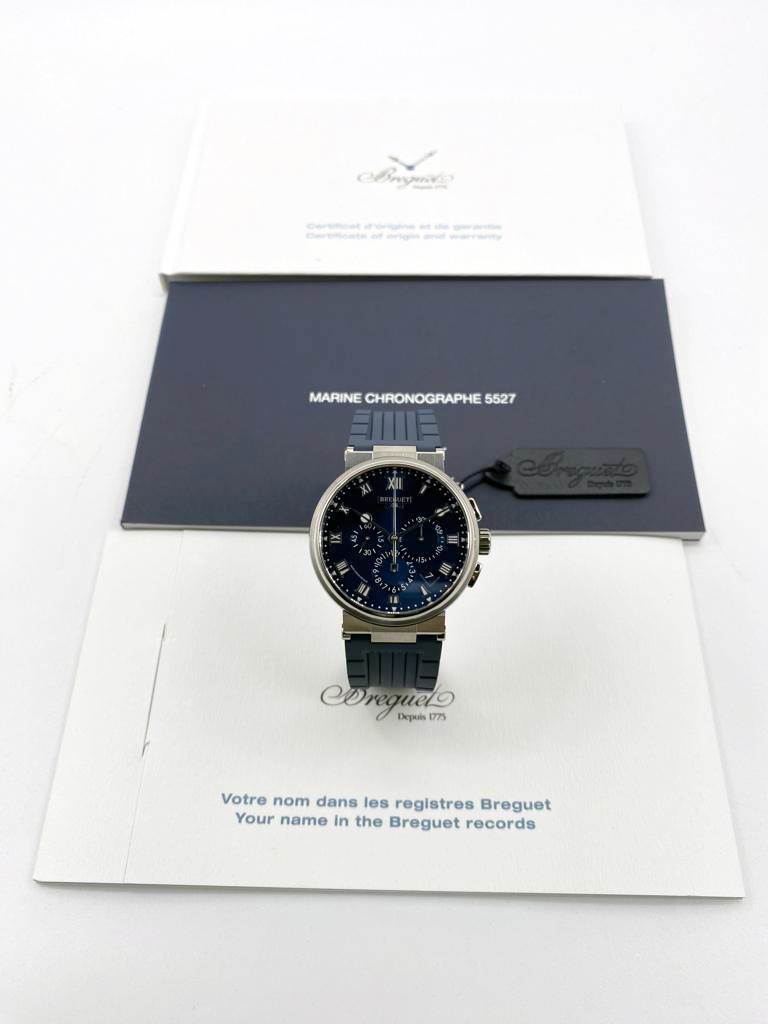 Breguet Marine Chronographe 5527 42.3 mm 5527TI/Y1/5WV