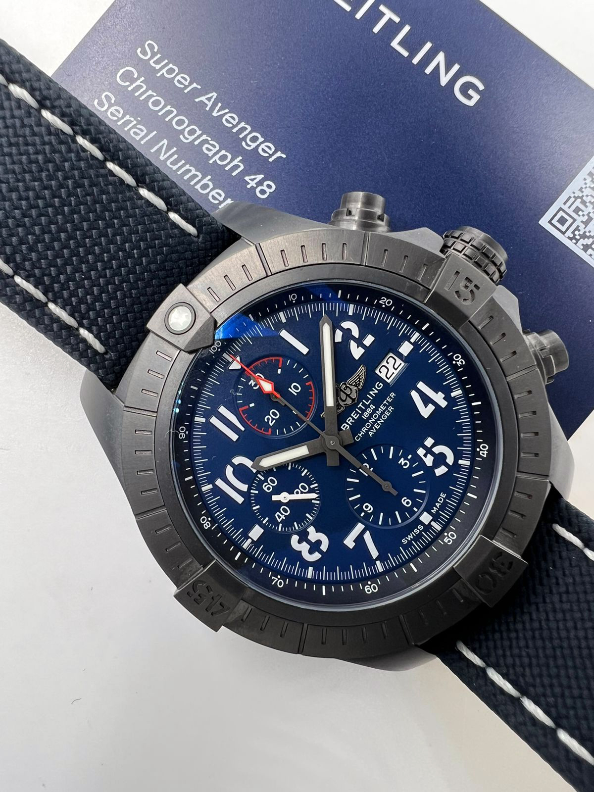 Breitling Super Avenger Chronograph 48 mm Night Mission V13375101C1X1