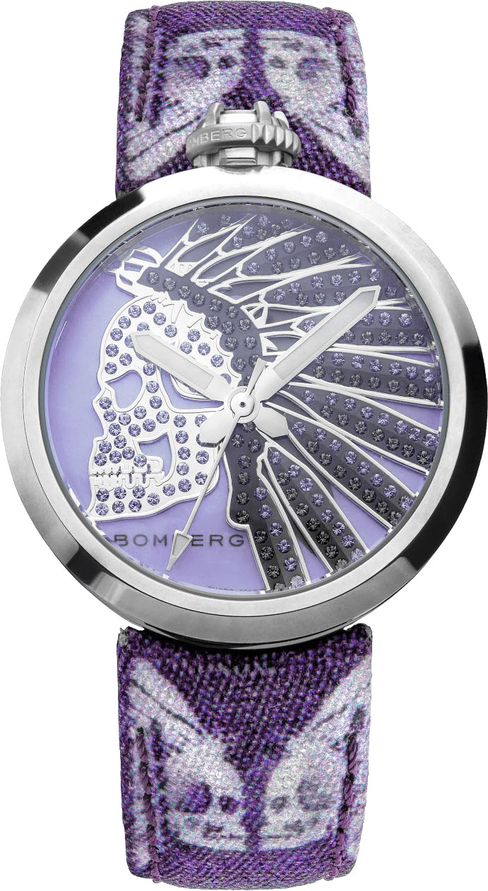 Bomberg 1968 Indian Skull 40 mm RS40H3SS.144.3