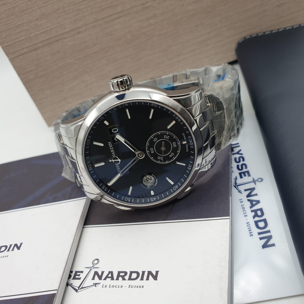 Ulysse Nardin Dual Time Manufacture 42 mm 3343-126-7/92