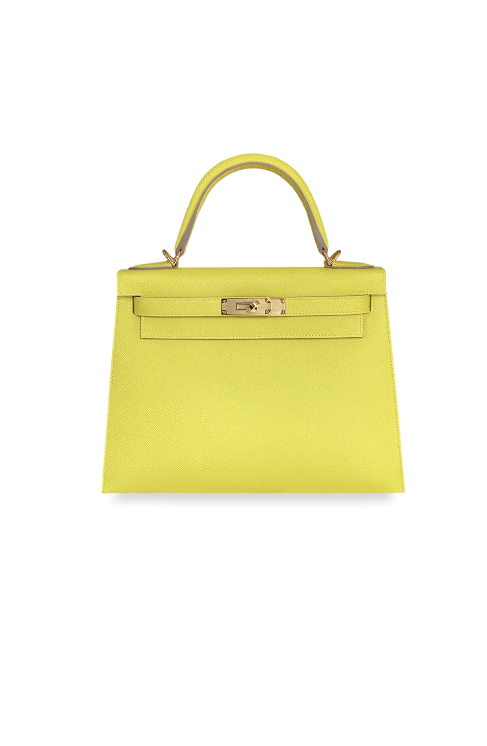 Сумка Hermes Kelly 28 Sellier Lime