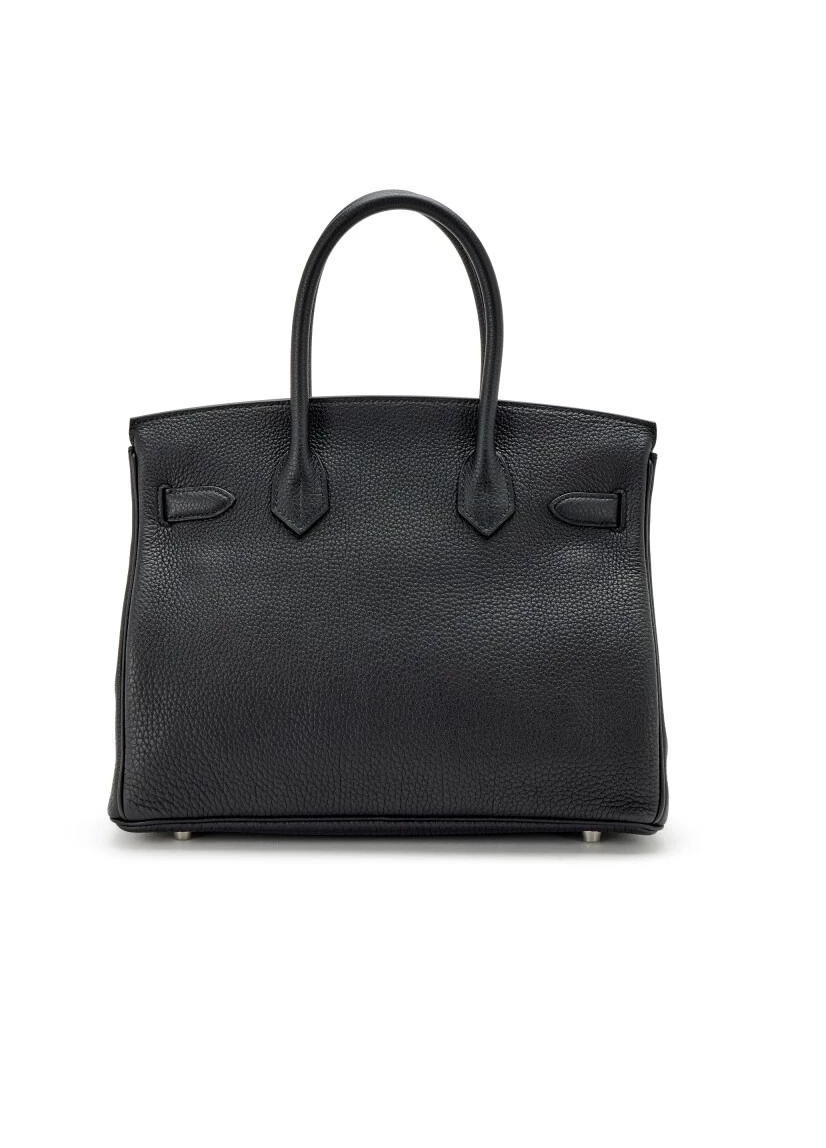 Сумка Hermes Birkin 30 Noir Veau Togo PHW