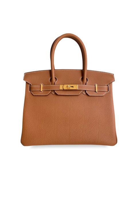 Сумка Hermes Birkin 30 Epsom Gold