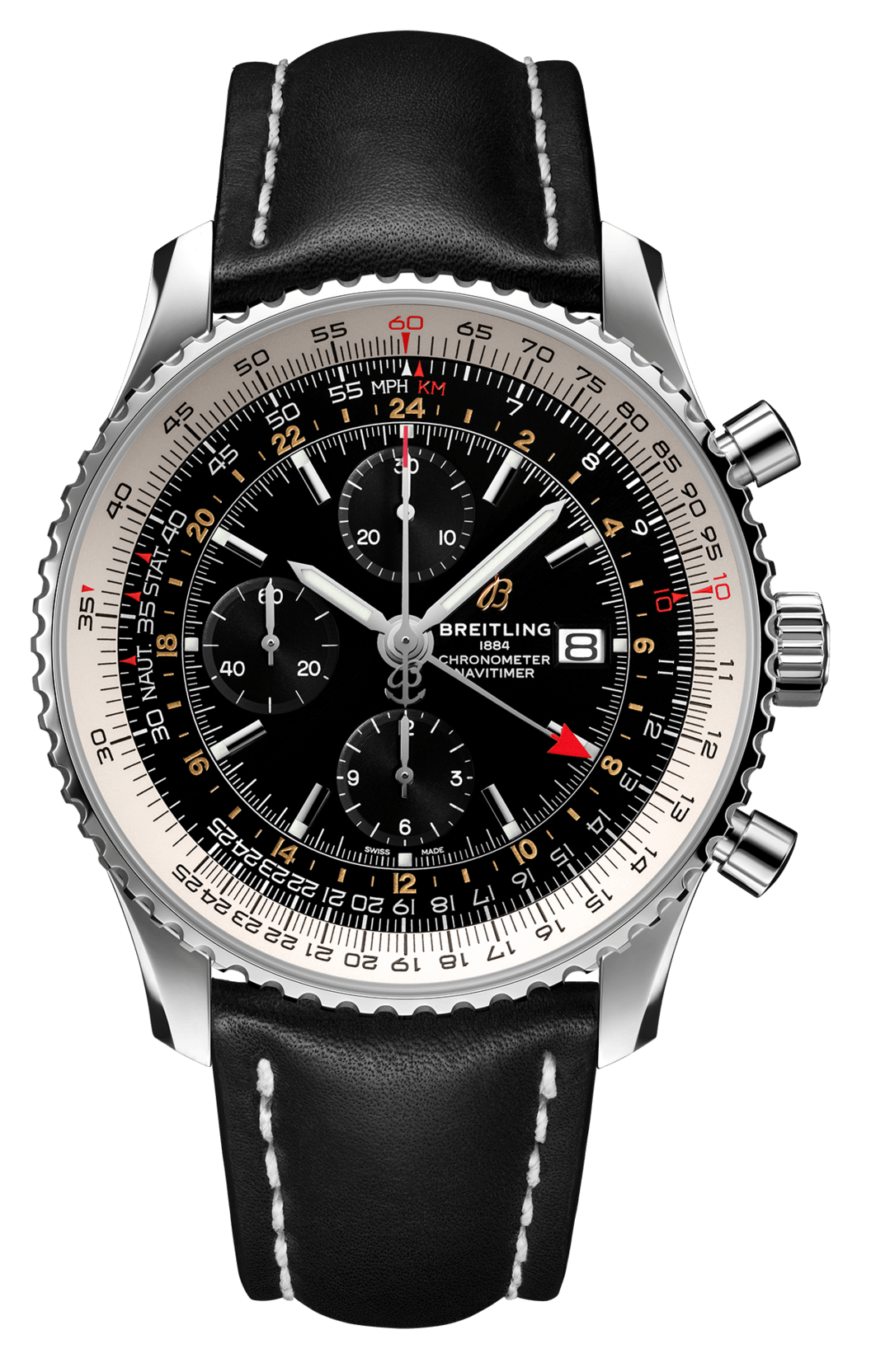Breitling Navitimer Chronograph GMT 46 mm A24322121B2X2