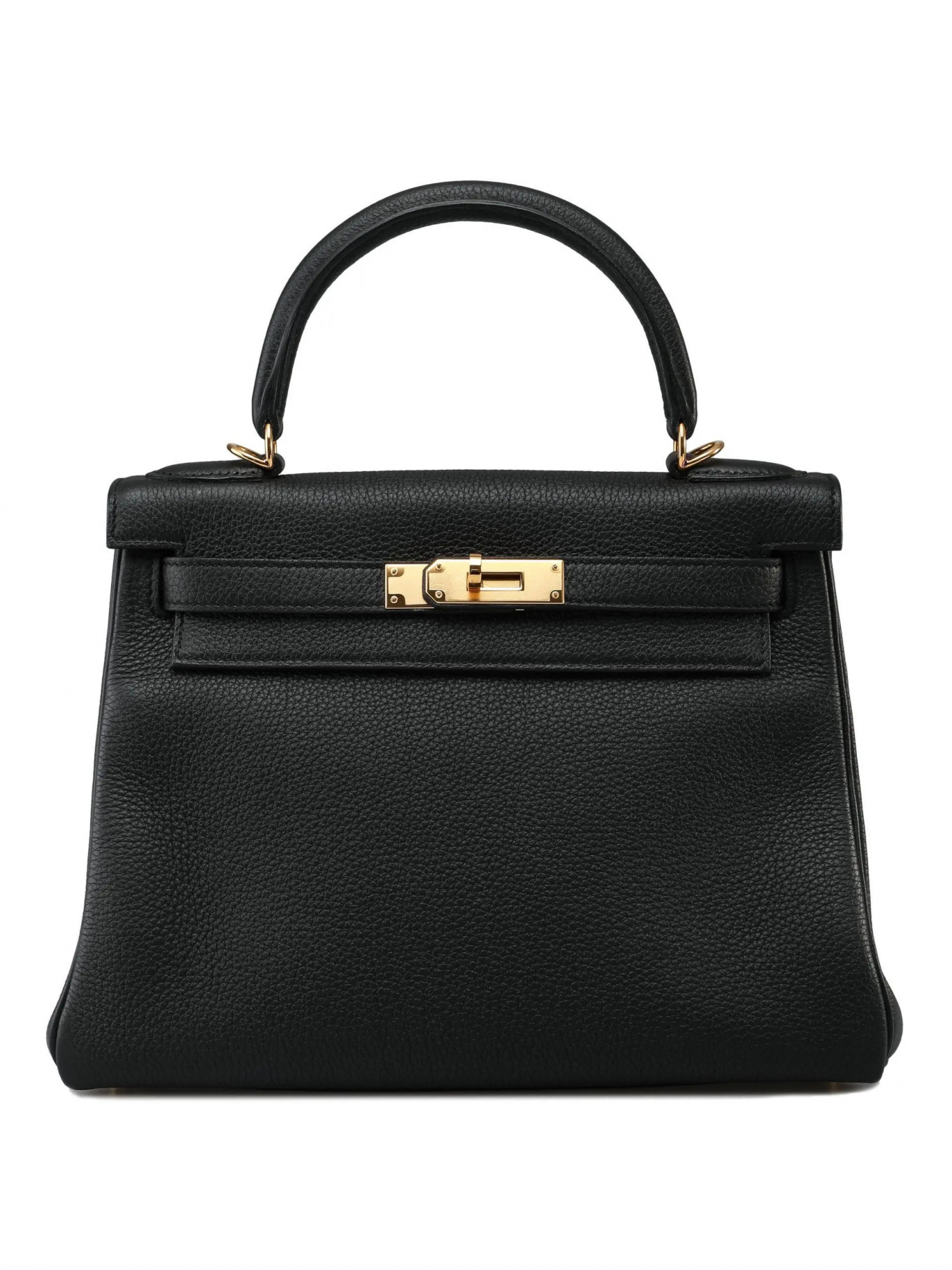 Сумка Hermes Kelly 28 Noir Togo GHW
