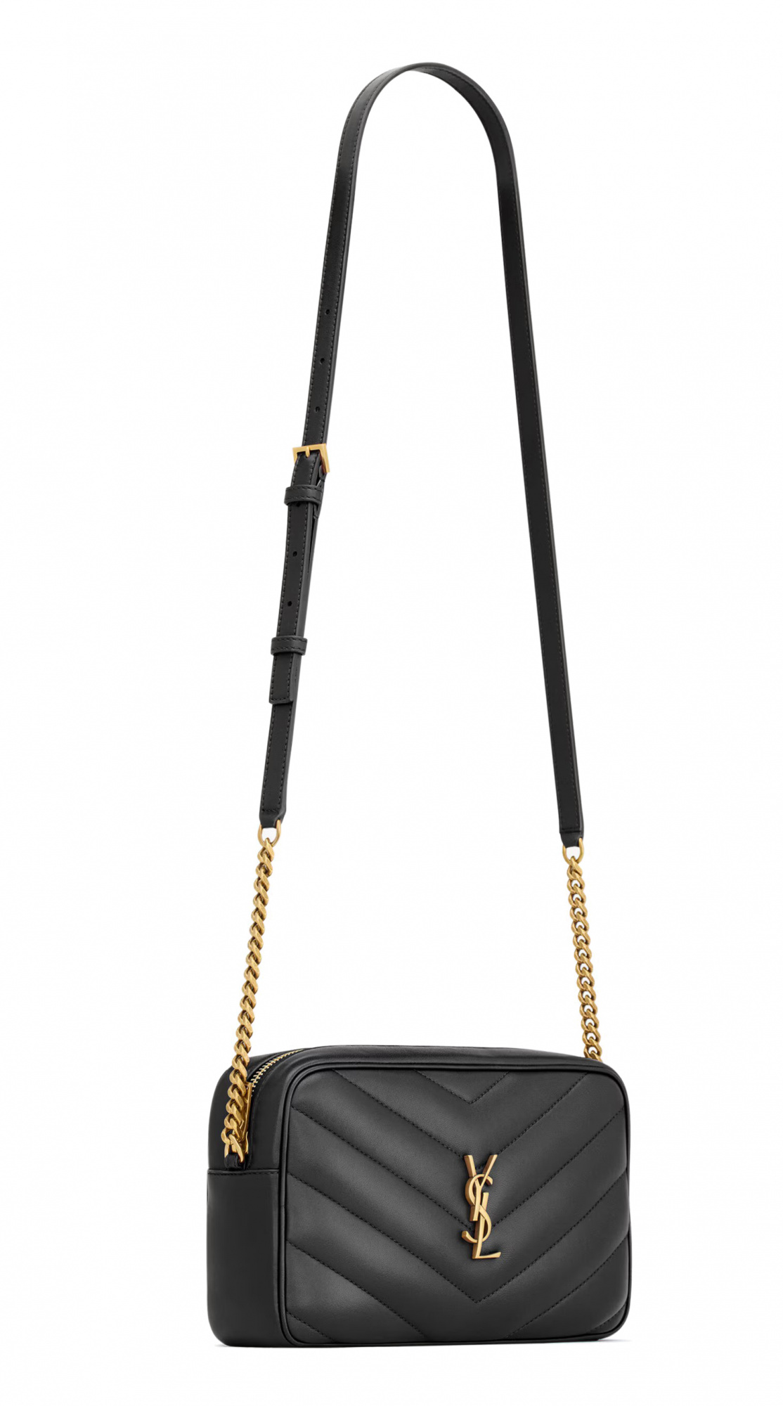Сумка Saint Laurent Loulou Camera Bag in Matelasse Lambskin 869468AAEAX1000