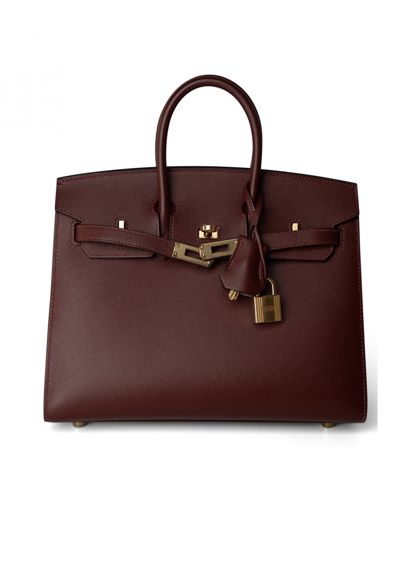 Сумка Hermes Birkin 25 Rouge H Veau Madame GHW