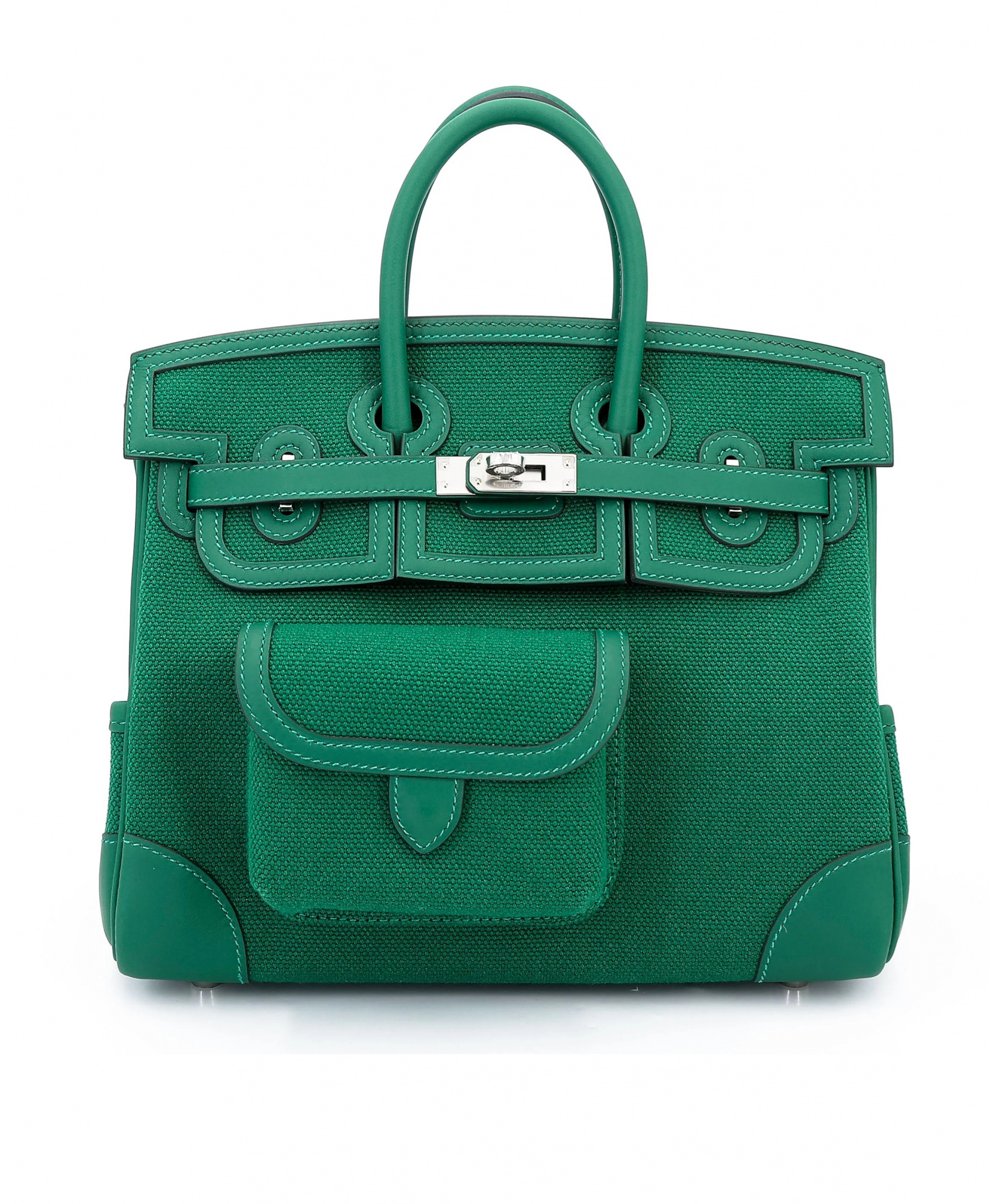 Сумка Hermes Birkin Cargo 25 Vert Moyen PHW