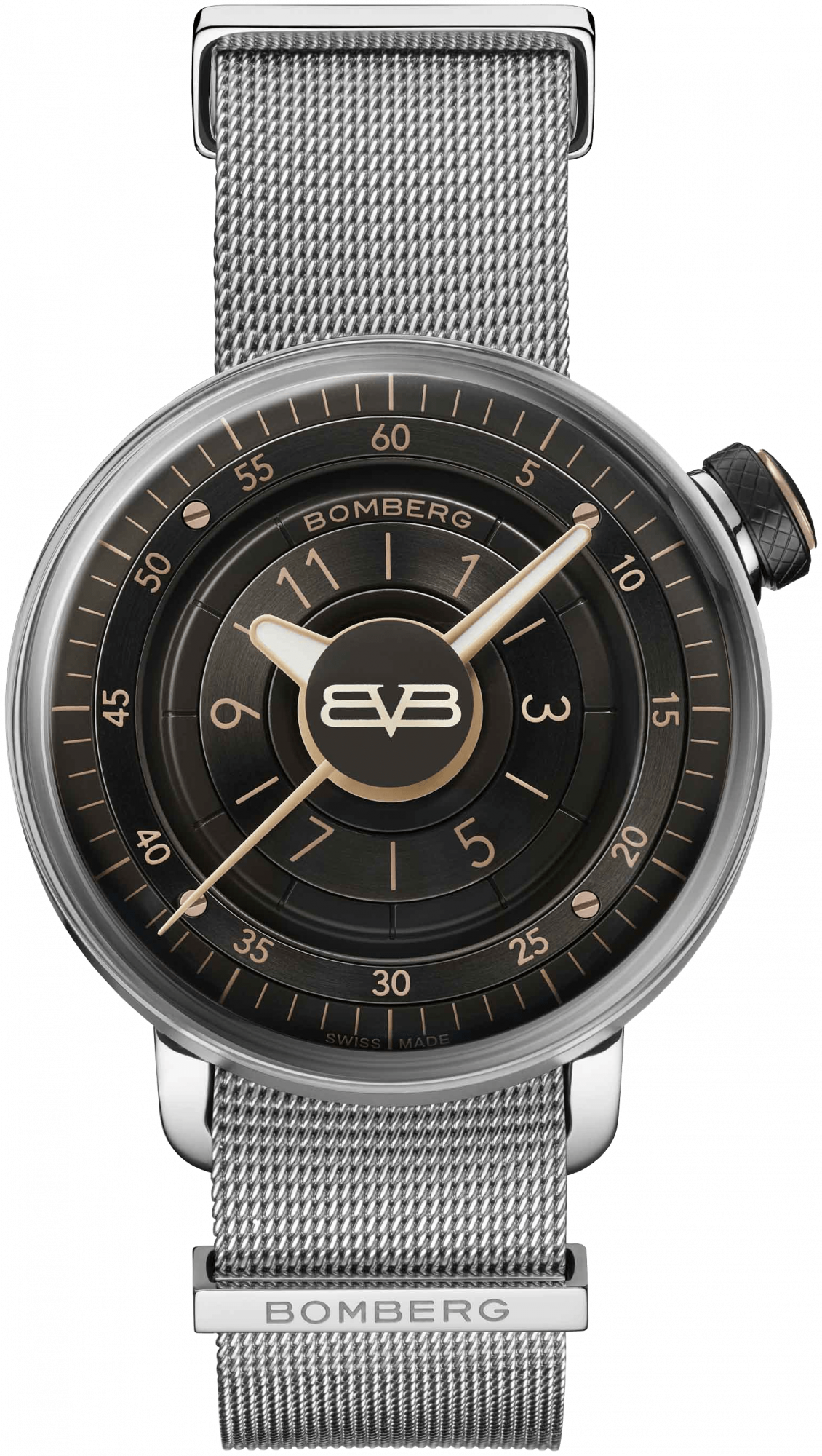Bomberg BB-01 Gent Grey 43 mm CT43H3SS.15-1.9
