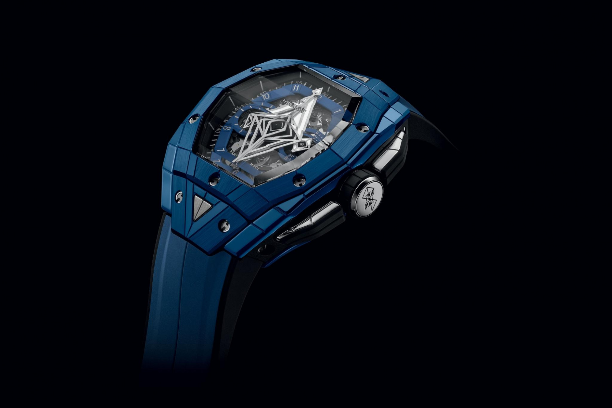 Hublot Spirit of Big Bang Sang Bleu Blue Ceramic 42 mm 648.EX.0151.RX.MXM24