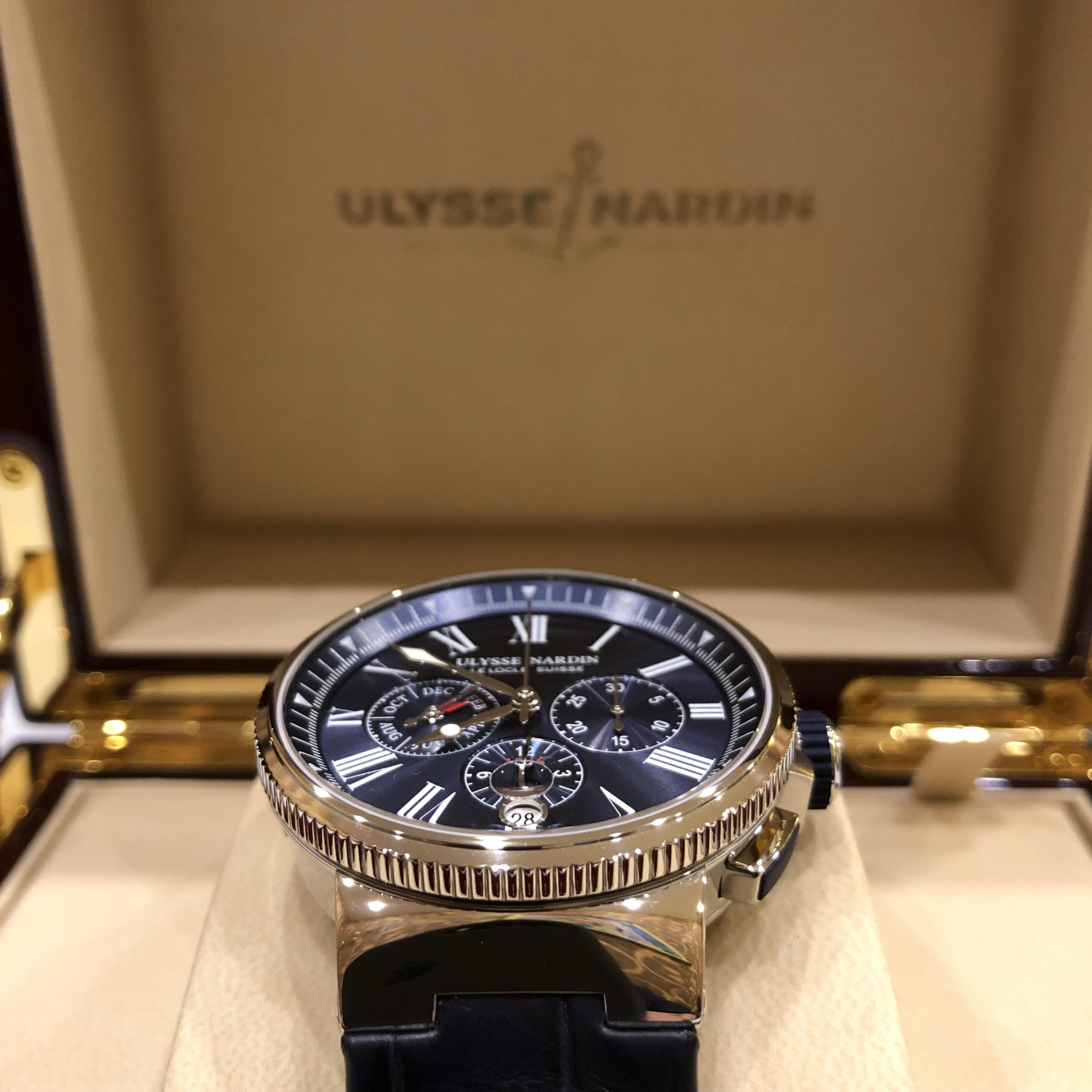 Ulysse Nardin Marine Chronograph Annual Calendar 43 mm 1533-150/43