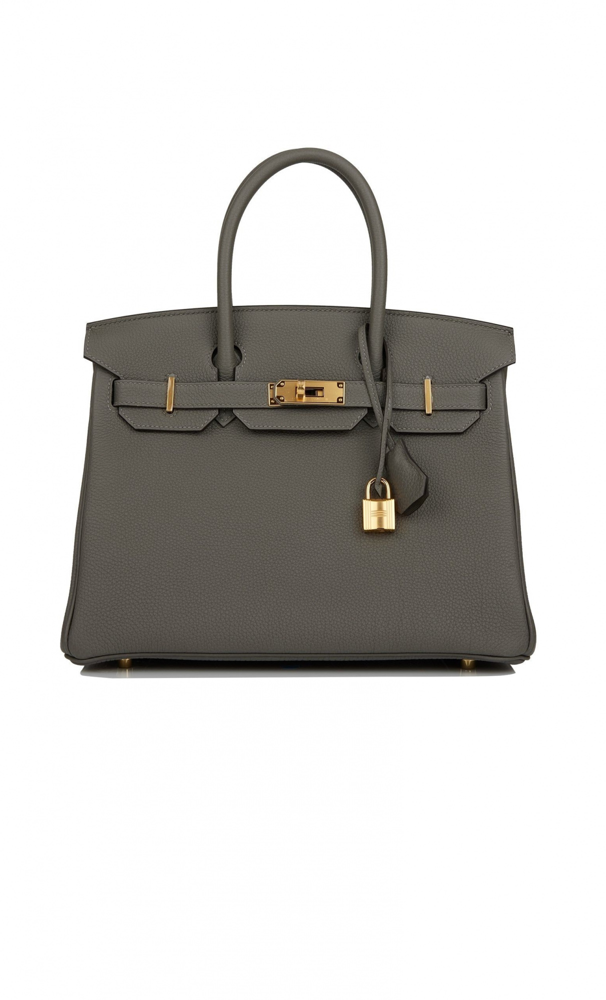 Сумка Hermes Birkin 30 Gris Meyer Epsom Sellier GHW