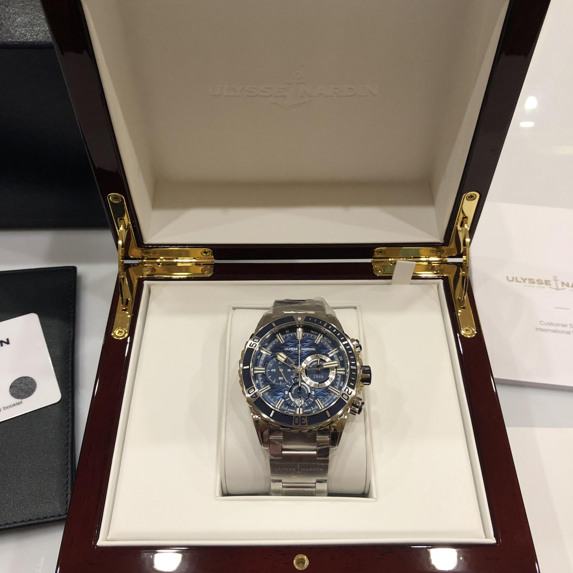 Ulysse Nardin Marine Diver Chronograph 44 mm 1503-151-7M/93