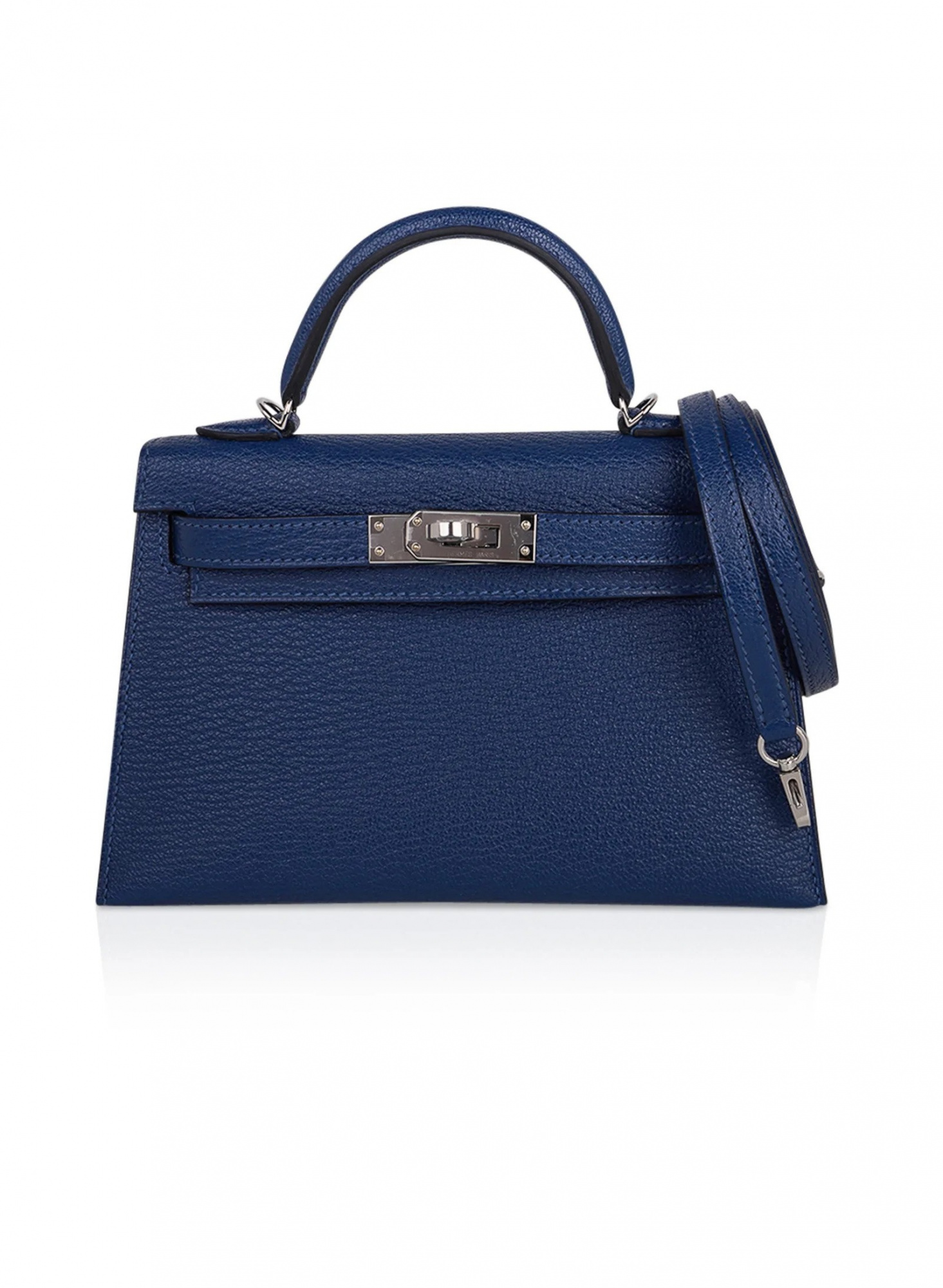 Сумка Hermes Mini Kelly 20 Blue Sapphire Epsom PHW