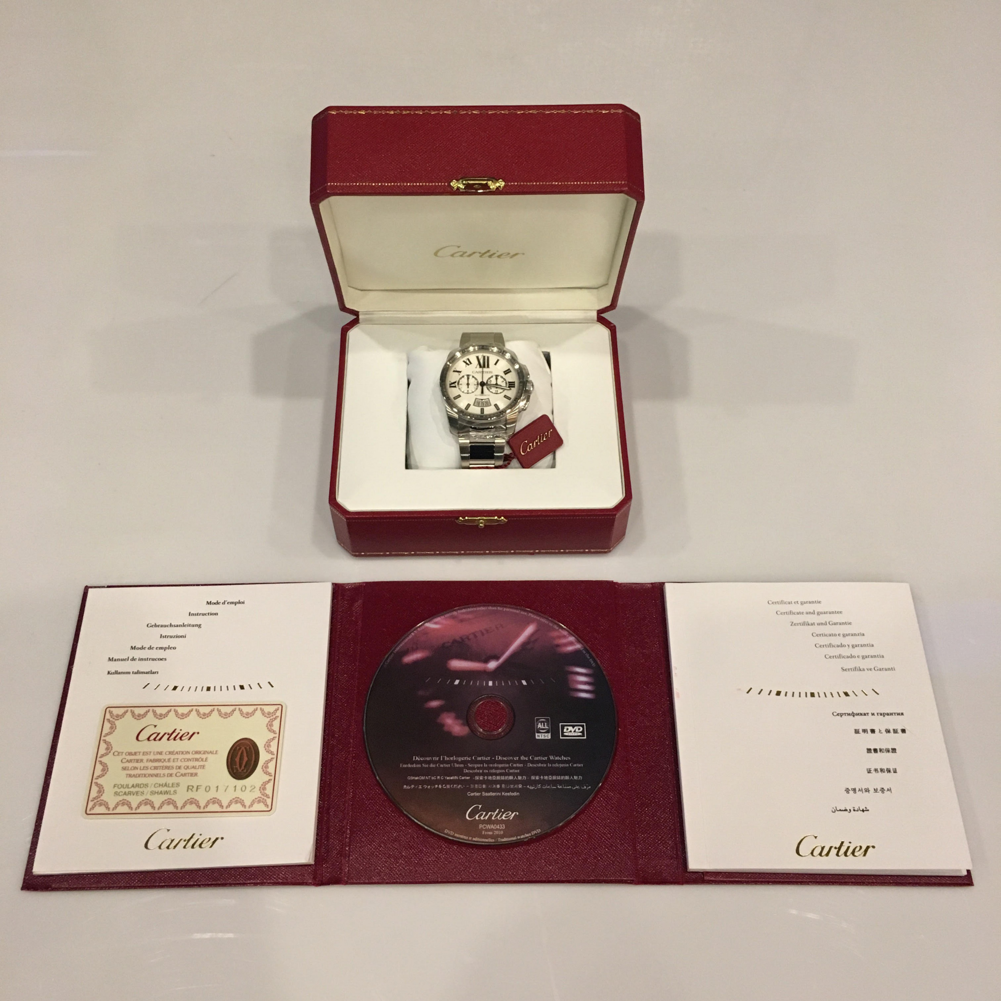 Cartier Calibre de Cartier Chronograph 42 mm W7100045