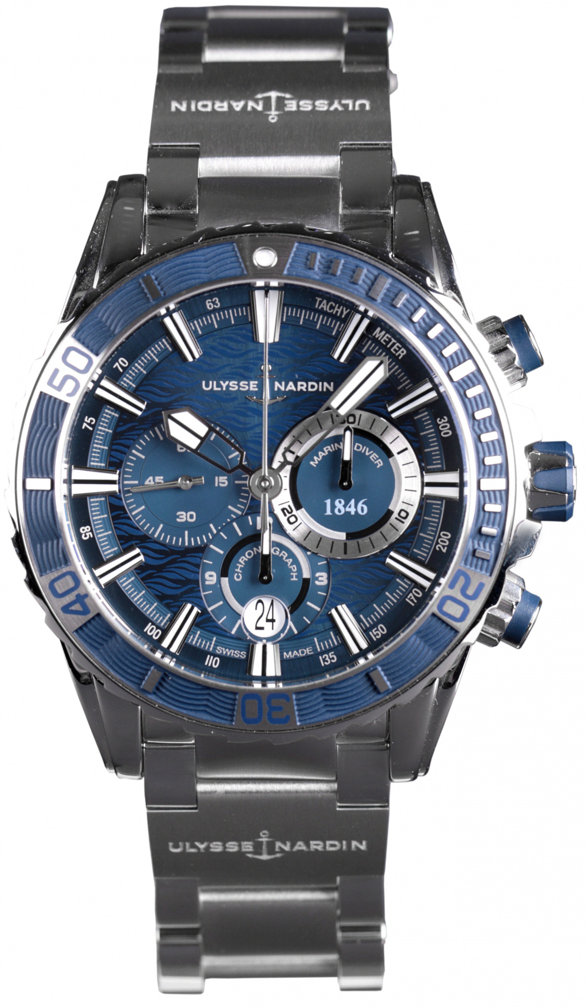 Ulysse Nardin Marine Diver Chronograph 44 mm 1503-151-7M/93