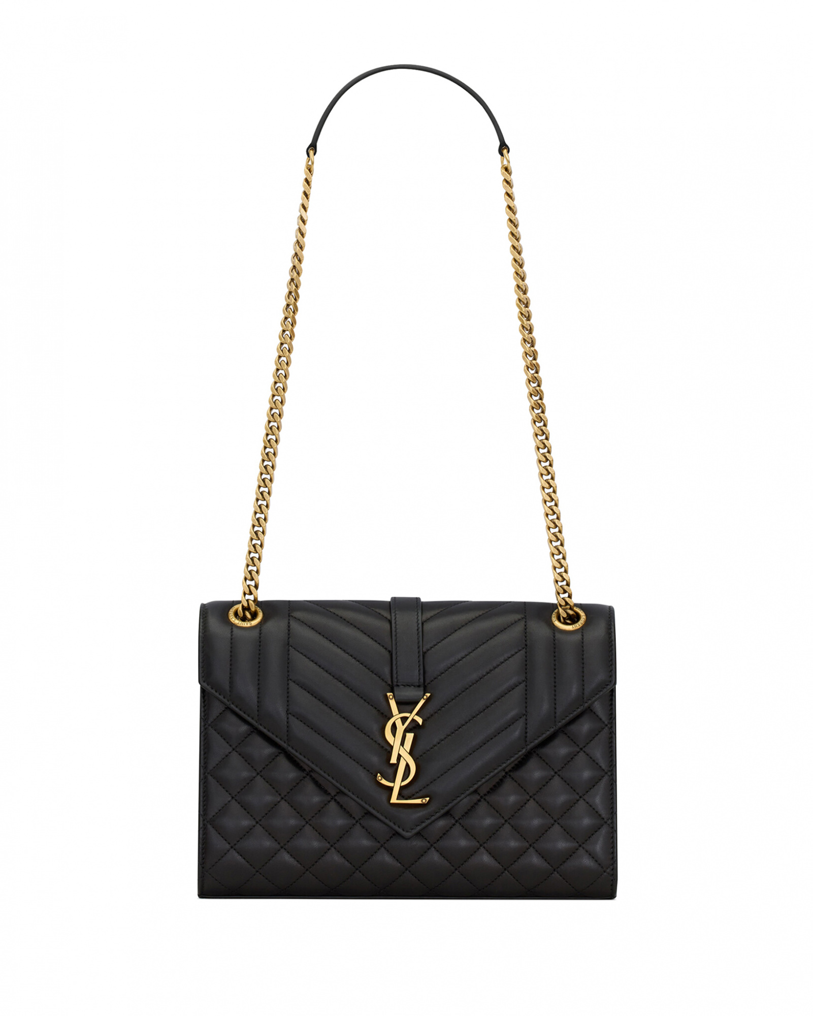 Сумка Saint Laurent Envelope Medium In Matelasse Lambskin