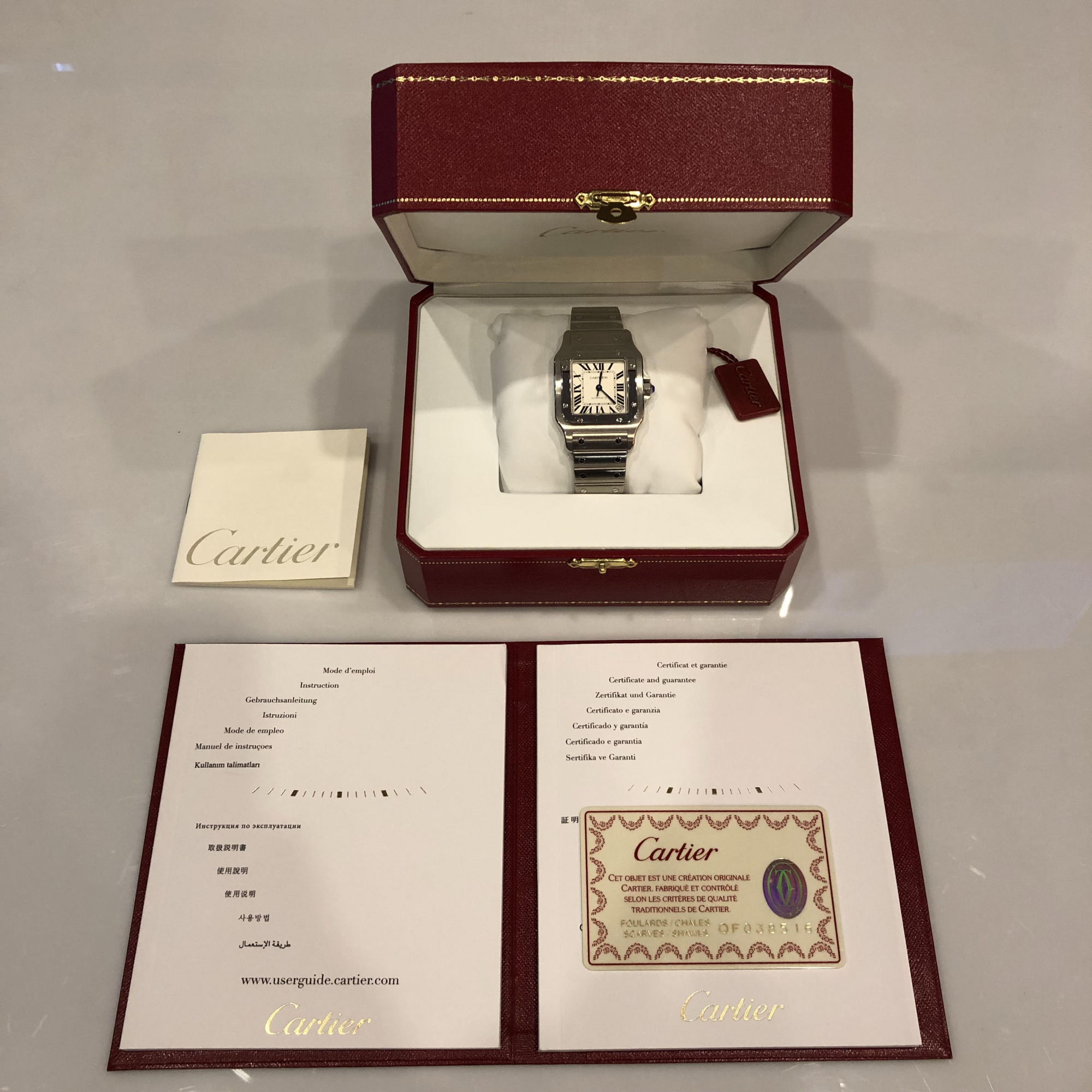 Cartier Santos Galbee Extra-Large 45.5 х 34.8 mm W20098D6