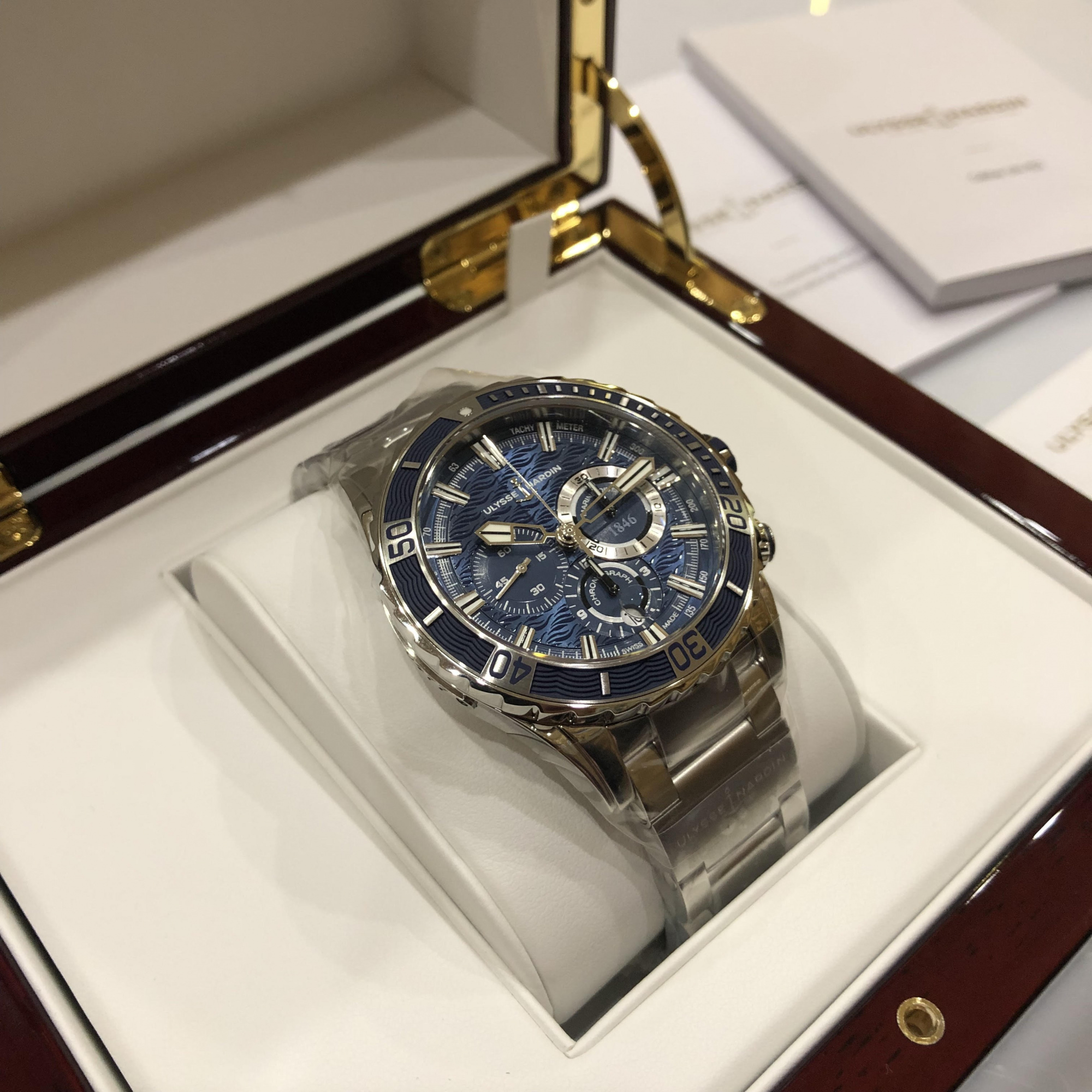 Ulysse Nardin Marine Diver Chronograph 44 mm 1503-151-7M/93