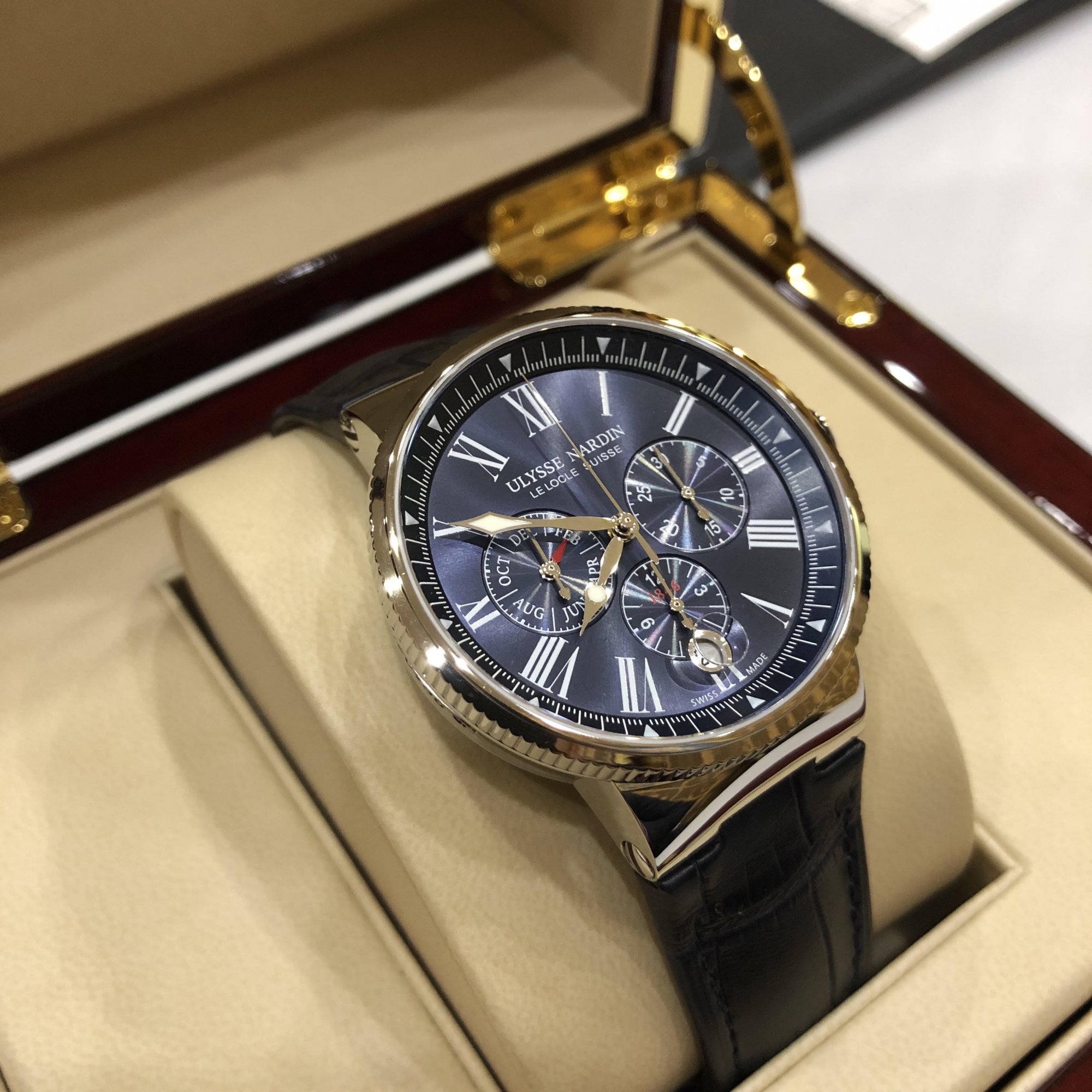 Ulysse Nardin Marine Chronograph Annual Calendar 43 mm 1533-150/43