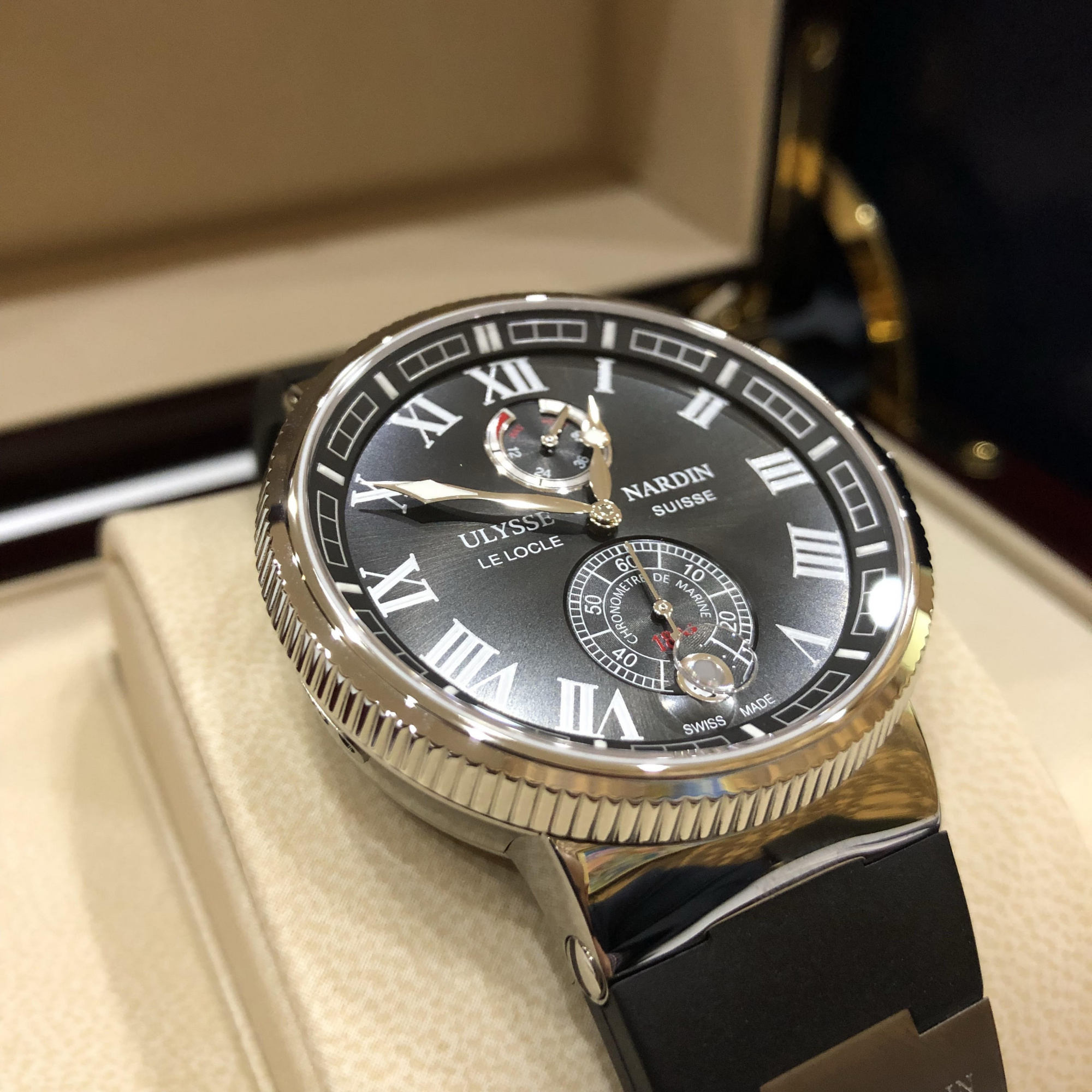 Ulysse Nardin Marine Chronometer Manufacture 43 mm 1183-126-3/42