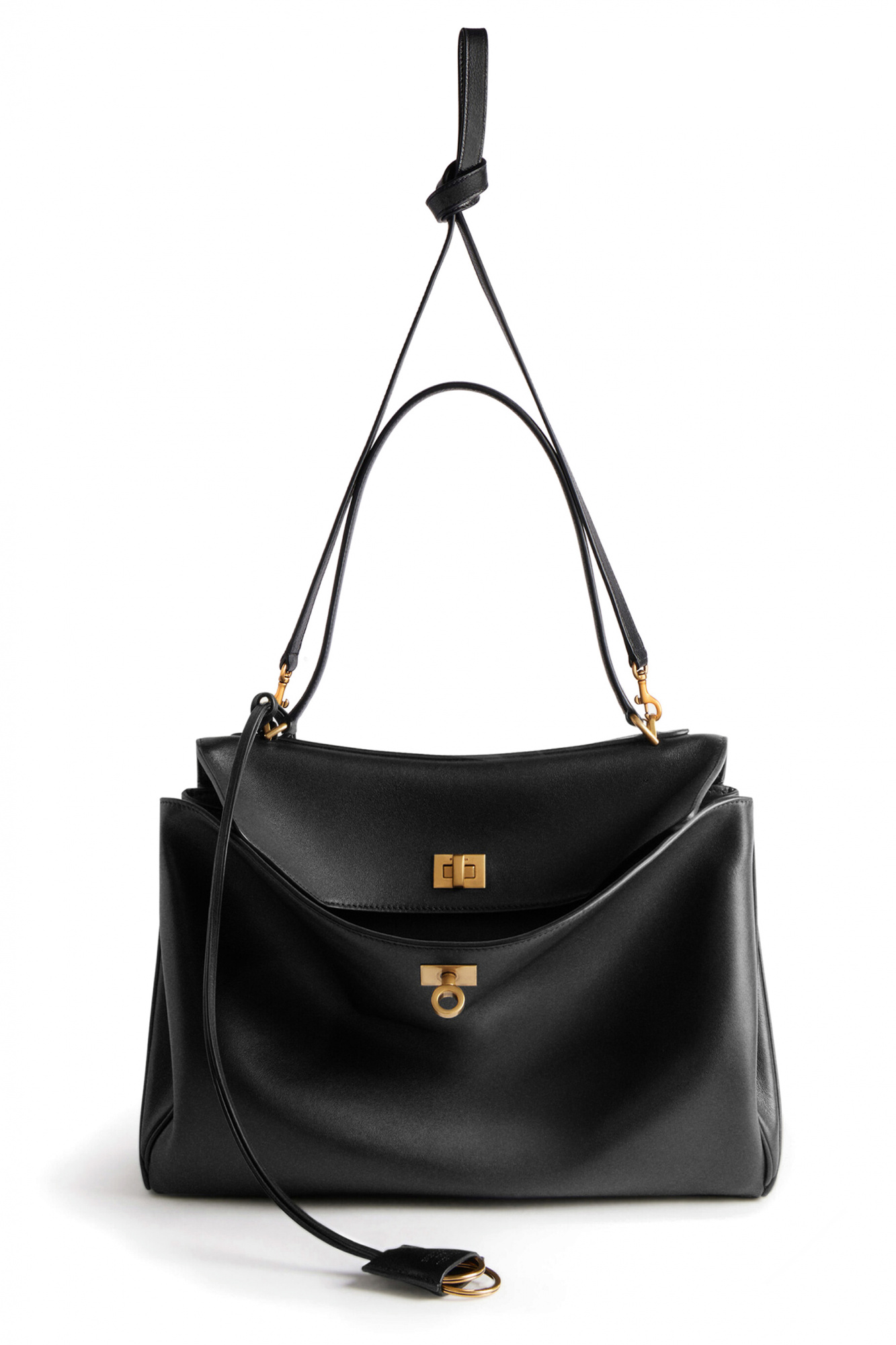 Сумка Balenciaga Women's Rodeo Handbag Medium in Black 7897722AA4V1000