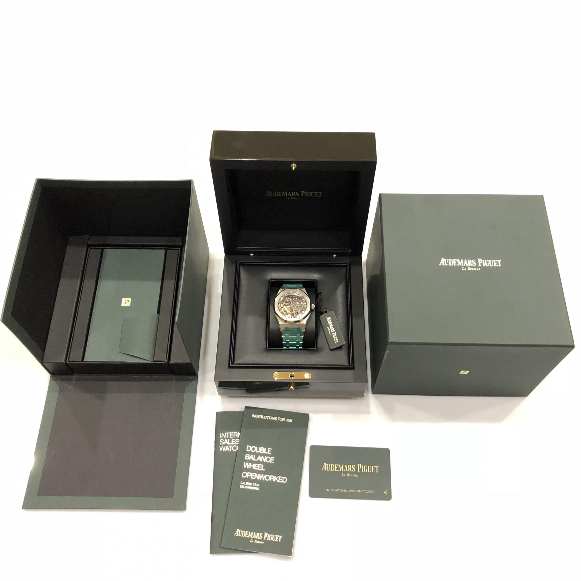 Audemars Piguet Royal Oak Double Balance Wheel Openworked 41 mm 15407ST.OO.1220ST.01